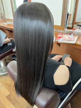 トップヘアー 本店(TOP HAIR) ツヤサラストレート／ロング／髪質改善／オージュア