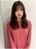 【YOKE】暗めカラーラベンダーアッシュグレー縮毛矯正髪質改善
