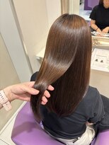 ハピネス 河原町店(Happiness)&nbsp;京都美容室 髪質改善 レイヤーカット ブリーチなし 透明感カラー