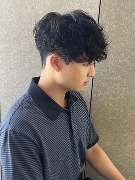 ニアウ 太田店(Niau) メンズナチュラルマッシュスパイラルパーマプードルパーマ