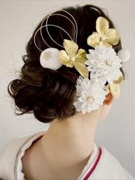 ショコラ ウメダ(Chocolat UMEDA) #和装ヘアアレンジ