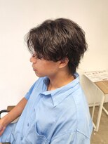 ニアウ 伊勢崎連取店(Niau)&nbsp;センターパートウルフニュアンスフェザーパーマシャドウパーマ