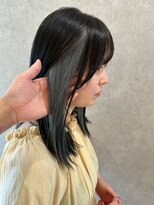 ソレイユバイエルズ(soleil by ailes)&nbsp;アッシュグレー/インナーカラー/さいたま新都心