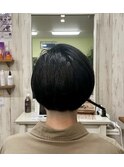 ツーブロックショート