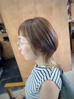 コモレビ(komorebi)&nbsp;【山本智文】マッシュウルフエクラリティインナーカラー