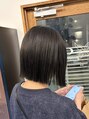 シールドヘアー 沖縄 新都心(C'LD Hair) 切りっぱなしボブ/タッセルボブ/髪質改善/縮毛矯正/小顔ショート