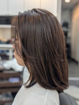 ヘアデザイニング ズーム 飯田橋店(hairdesigning Zoom) ロングレイヤー