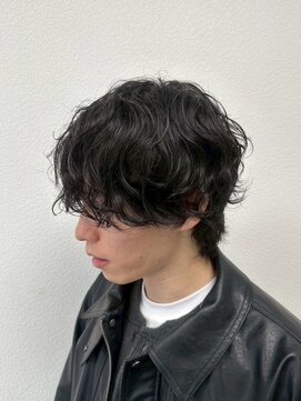 メンズサロン キング 心斎橋店(Men’s salon K!ng) 波巻きツイストスパイラルパーマ/フェザーパーマ/眉毛/メンズ