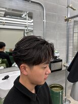 マークバーバーカンパニー 藤沢(MARK BARBER COMPANY.) かきあげセンターパート