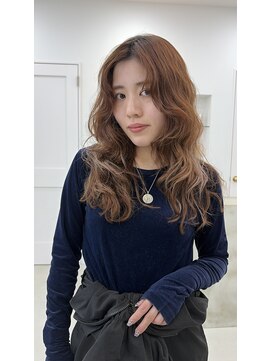 スヴニール(souvenir) ロングパーマ　コテ巻き風パーマ　デジタルパーマ　2wayパーマ