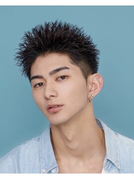 アストラ(ASTRA) MEN’S HAIR/波巻きツイストスパイラル/リバースセンターパート