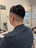 リシェイルノイ(RICHAIR.NEU)&nbsp;カリッとメンズフェードスタイル