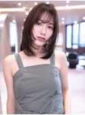  ワンホンレイヤーカット×顔周りレイヤー/髪質改善カラー