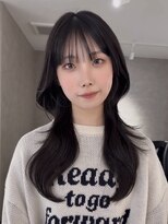 エトワ 中央店(etoi)&nbsp;大分韓国かき上げレイヤーカット大人レイヤー顔まわりレイヤー