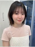 結べる長さのボブ/外ハネボブ切りっぱなしボブ