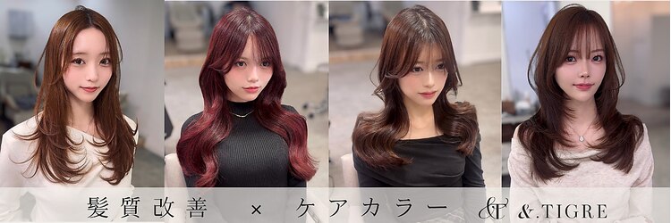 アンド ティグル クマモト(&.TIGRE KUMAMOTO)のサロンヘッダー
