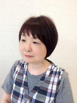 ステラ ヘア デザイン(STELLA hair design) 前髪＋アシメマッシュショート☆