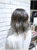 【filo by Feria渋谷】プラチナアッシュグラデーション☆渡邉悟