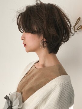 ラルジュ(large) 【large】スリークショート☆ゆったりフレンチボブ by鈴木貴仁