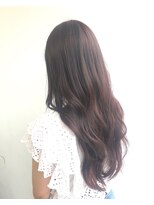 ヘアメイク オブジェ(hair make objet)&nbsp;ロングパープルブラウン