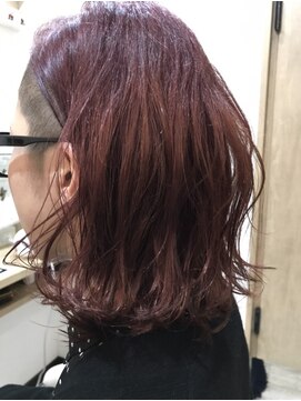 ヒコ(hico) クールレッド耳かけスタイル