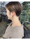 刈り上げショートスタイル　【 藤枝/髪質改善/カラー】