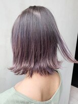 アルバム 銀座(ALBUM GINZA)&nbsp;ラベンダーグレー_フォギーベージュ耳かけ_ba293743