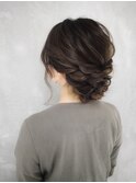 【シニヨン】博多/博多駅/ヘアセット/早朝