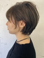 ロミー 本厚木(ROMMY.)&nbsp;30代40代50代小顔マニッシュショートフレンチボブベージュ