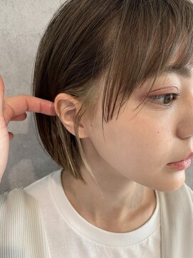エアー 青山(AIR) ショートボブ×インナーカラー☆stylist諸見里