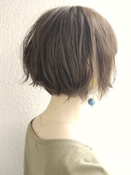 モリオフロムロンドン 松戸店(Morio from London) 【松戸　ムラマツ】カーキグレーボブ大人かわいいマッシュ