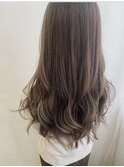 透明感ハイライトグレーベージュ