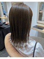 トリート 市川店(TREAT) 外ハネ×ベージュ_市川