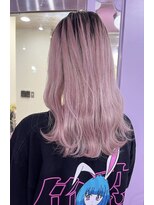 ヘアサロン トミー(Hair salon TOMMY) ホワイトピンク