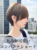 アマトウキョウ 表参道(AMA TOKYO) 顔まわりレイヤー　マッシュボブ　似合わせカット　大場猛　