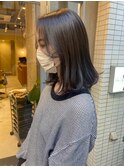 オリーブブラウンXオトナ女子ボブ