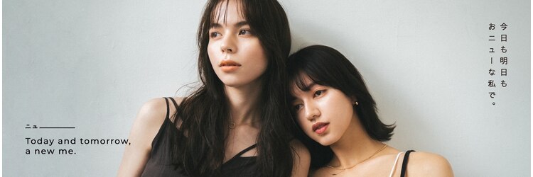 ニュー(new.)のサロンヘッダー