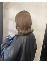 ノエル(hair design Noel) 【noel】ayaka×くすみベージュ