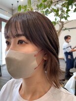 フラッグヘア 新宮店(Flag HAIR)&nbsp;インナーカラー　くびれミディ