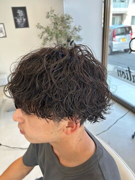 ダブネーション(DUB nation) クリームパーマで作る波巻き×ツイストスパイラルパーマ