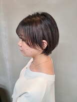 オン(ON)&nbsp;顔周り流れるショートヘア♪
