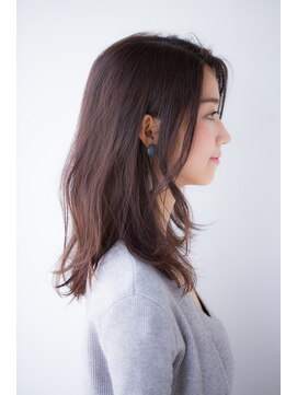 ラフ フロム ガーデン(Laf from GARDEN) 【Laf 岡本聡美】大人ミディアム///グレーベージュ