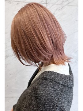 ベイリコルド(Bei Licoldo.) 淡い透明感☆艶髪ピンクベージュ