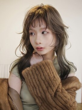 キャロルガーデンズ ボコカ 表参道(Carroll Gardens bococa) レイヤー × ベージュ