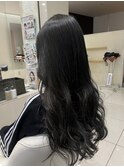 ダークトーン×ロングヘア