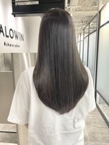 サロウィン 池袋(SALOWIN)&nbsp;前髪カット × フォギーグレージュ × 髪質改善 #222