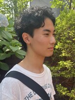 【石山】くせ毛×フェザーショート
