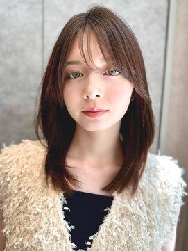 ロンド リリー 銀座(Lond Lily) ◆ 大人ガーリー/似合わせカット/ミディアムレイヤーカット/銀座