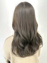 ヘアーアンドビューティーザ エフ(Hair Beauty the F)&nbsp;＊マットグレージュ_赤み消しカラー_巻き髪_韓国風_m64