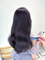 天神美容室&nbsp;天神美容室×ブリーチ×ラベンダー